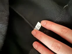 Schwarzer baggy tracksuit