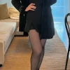 Schwarzer Blazer Oversize