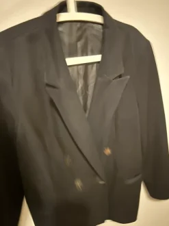 Schwarzer Blazer Oversize