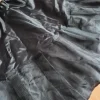 Schwarzer dünner Unterrock Petticoat mit Tüll, Gothic Rockabilly Cosplay