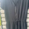 Schwarzer Overall / Jumpsuit Damen Gr. 42