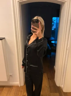 Schwarzer Pyjama von H&M in S