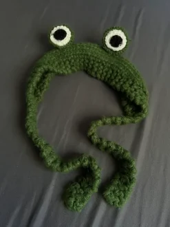Süße Frosch Mütze
