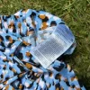 Süße Hose aus Viskose in Babyblau