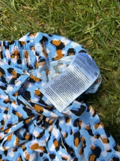 Süße Hose aus Viskose in Babyblau