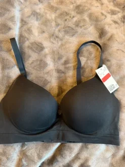 Seamless Super-Push-UP-BH schwarz H&M
