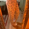 Sehr weiche, süße Pyjama Hose mit pinken Lamas!