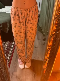 Sehr weiche, süße Pyjama Hose mit pinken Lamas!