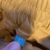 Senfgelbe Stoffhose
