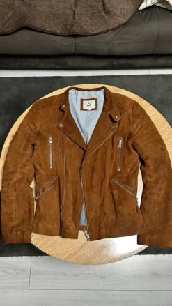Serge Pariente Lederjacke
