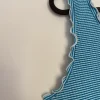 Süßes blaues top