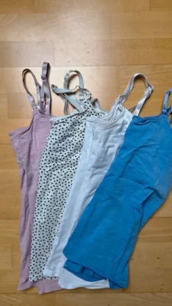 Set aus 4 Still-Tops h&m, heartbeat