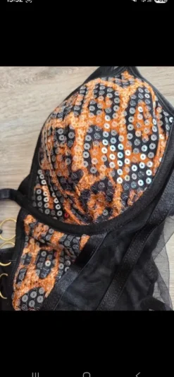 Sexy body met pailletten tijgerprint 🌸