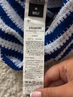 Shein blau-weiß gestreifte Shorts Gr.M Stoff