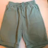 Shein Curve Shorts Khaki mintgrün Gr. XL Sommerhose