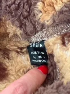 SHEIN Teddy Pyjama Hose