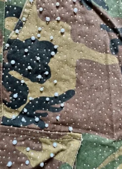 Short cargo militaire vintage stras