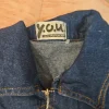 Short jumpsuit jeans vintage 2000s