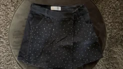 Short met glitters