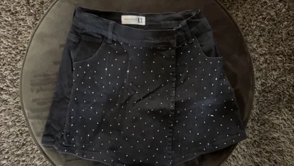 Short met glitters