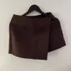 Skort Braun