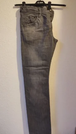 SLIQ Jeans grau W34 Slim Fit
