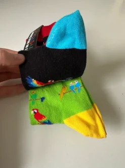 Socks4Fun Papagei Socken wie Happy Socke