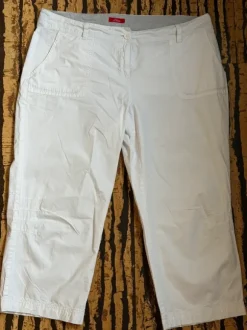 s.Oliver weiße Shorts - 3/4 Hose