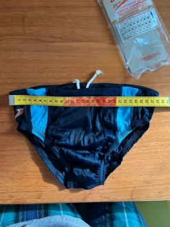 Speedo badehose vintage blau/hellblau xs neu mit Verpackung