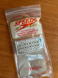 Speedo badehose vintage blau/hellblau xs neu mit Verpackung