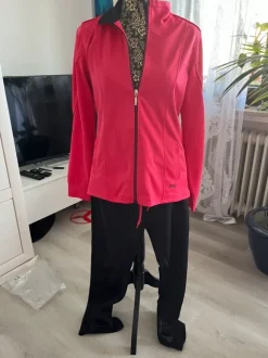 Sportanzug mangoon Gr. 40 neuwertig, schwarz/pink
