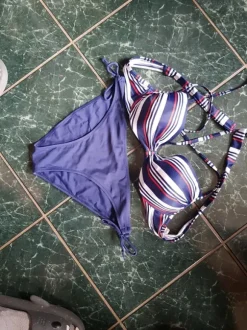 Sportlicher Bindebikini