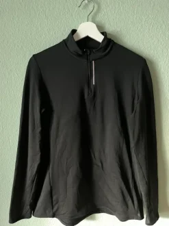 Sportoberteil • schwarz • Longsleeve