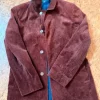 State of Art Cord Jacket in Terracotta Braun 50 retro
