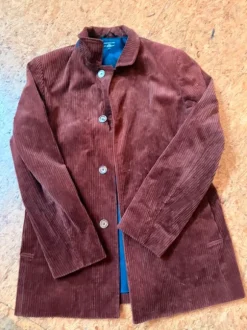 State of Art Cord Jacket in Terracotta Braun 50 retro