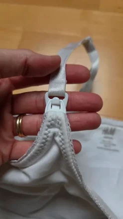 Stilltop weiß h&m