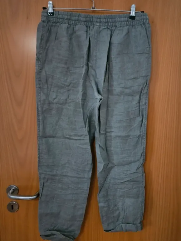 Stoff / Leinen Hose von H&M Größe M