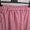 Stoffhose mit Band und abnehmbarer Blume
