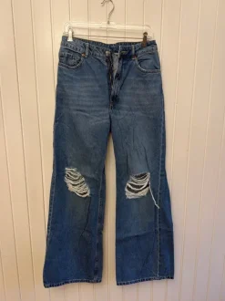 Straight leg jeans