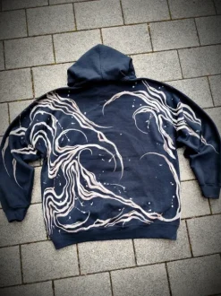 Streetwear Oversize Gothic liquid Underground