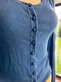 Strickjacke Cardigan Knopfleiste
