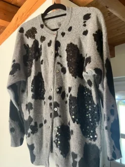 Strickjacke Wolle Gr. 42