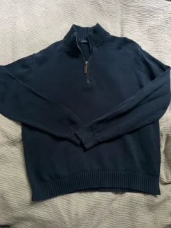 stricksweatshirt half zipper trendy vintage