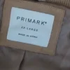 Suede achtig jasje beige