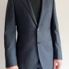 Suitsupply Lazio 100% Wool Navy Blue Suit Jacket Two-Button