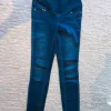 Super Skinny High Rib MAMA Jeans