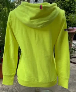 Superdry Hoodie Jacke neongelb Größe M/L 40