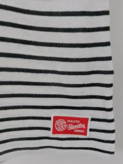 Superdry maritimes Streifenshirt T-Shirt mit 3/4 Arm Größe 38