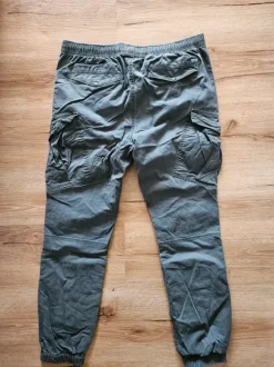 Superdry Stoffhose Cargohose Hose L kaki