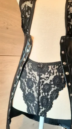 Supersexy Stretch nepleren korte jurk.